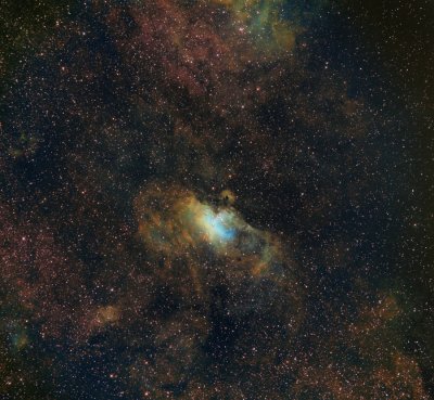 M 16 Adler Nebel