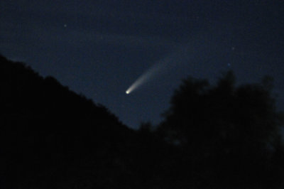 Komet Neowise  23.55 Uhr