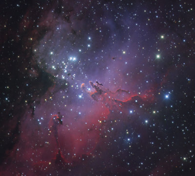 M 16 Adler Nebel - Sulen der Schpfung -