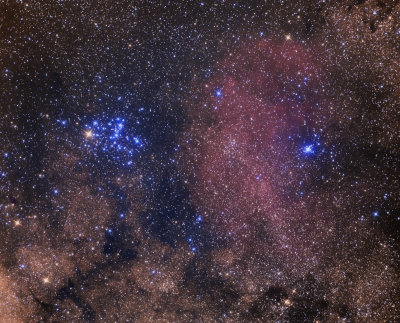 M 6 + NGC 6383 