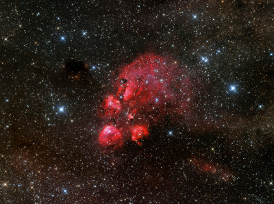 NGC 6334 Katzenpfoten-Nebel