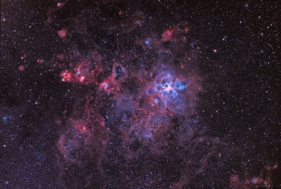 NGC 2070 Tarantel - Nebel Gr. Mag.-Wolke