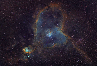 IC 1805 Herz Nebel