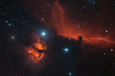 NGC 2024 + IC 434
