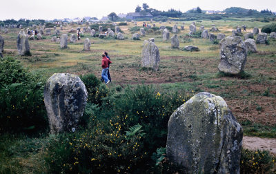 F33-10 1981 France Carnac Megaliths