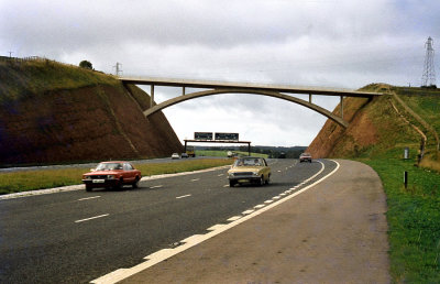 F15-13 1978 M5 Motorway Matford Lane Bridge