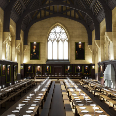 Balliol Dining Room Inspired