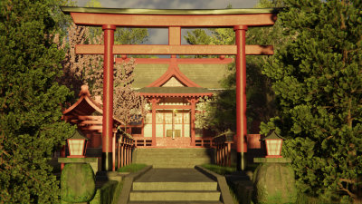 Shinto Shrine Set