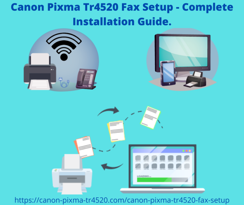 Canon Pixma Tr4520 Fax Setup - Complete Installation Guide.