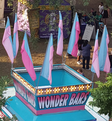 Wonder Bar stand, home of the best new fair food item