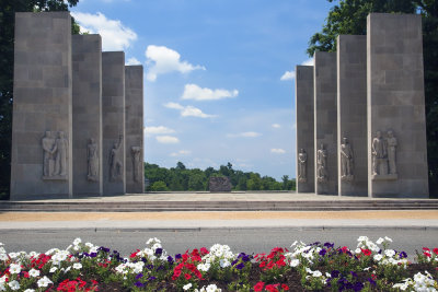 The Virginia Tech War Memorial, Blacksburg, Virginia