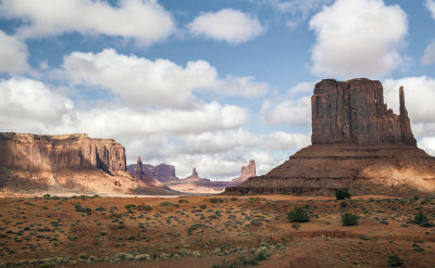 Cast Shadows and Broken Light, Monument Valley, Arizona