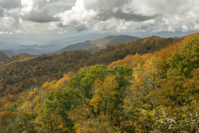Storms Forming Over Blue Ridge Parkway