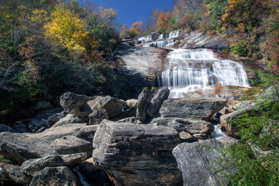 Waterfall At Graveyard Fields