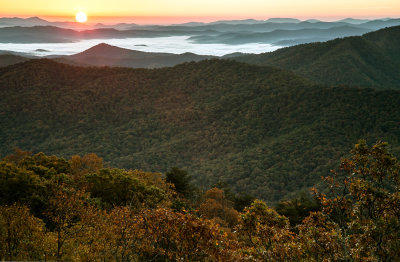 A Blue Ridge Parkway Sunrise