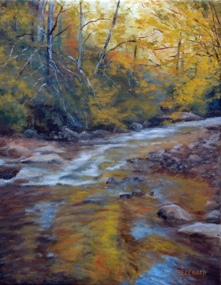 Late Afternoon At Deep Creek-SOLD
