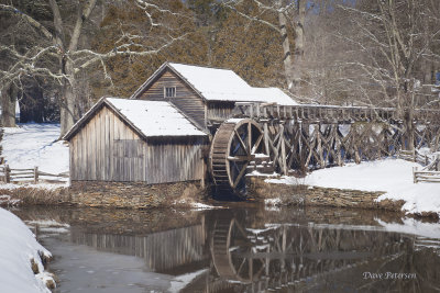 Mabry Mill On The Blue Ridge Parkway In Virginia