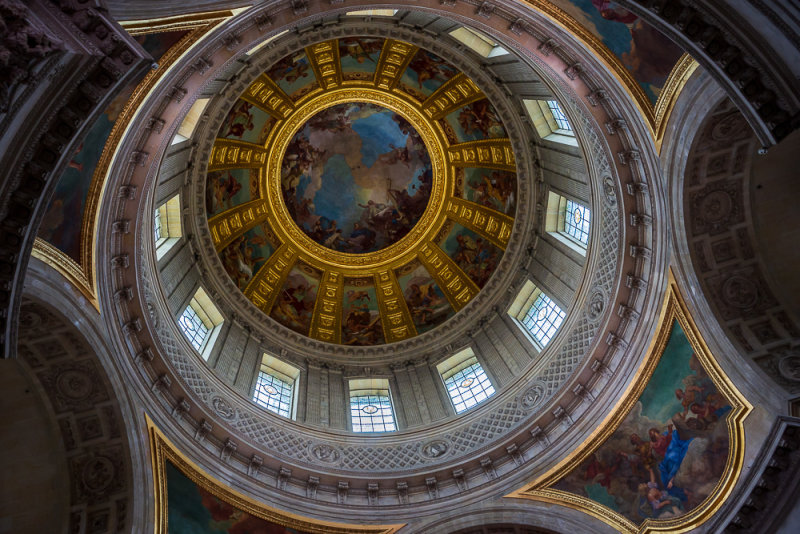 Ceiling - Cathedrale Saint-Louis des Invalides