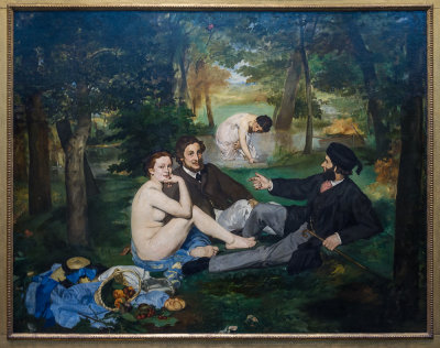 Edouard Manet - Le Djeuner sur l'Herbe [Luncheon on the Grass]