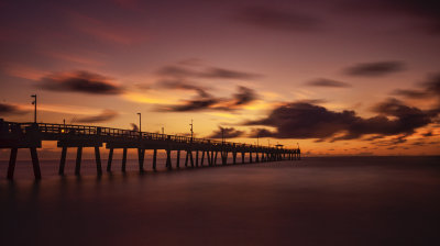 Long exposure of the Pier 