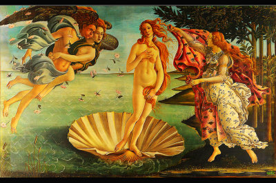 Paintings of Sandro Botticelli (1445-1510), an Early Reneissance Artist