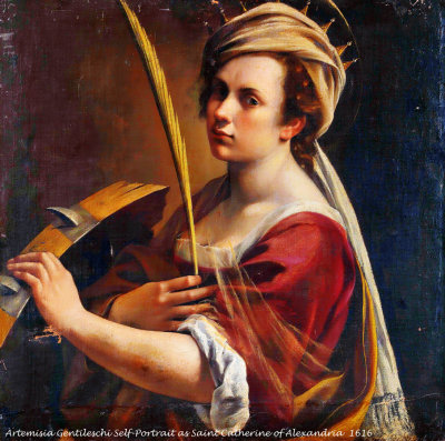 Paintings of Orazio Gentileschi (1563-1639) and Artemisia Gentileschi (1593-1653)