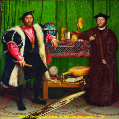 Paintings of Hans Holbein the Younger (c 1497-1543)