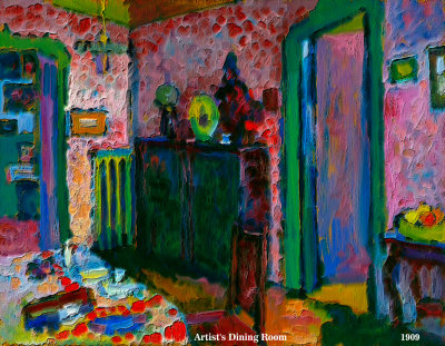 Paintings of Wassily Kandinsky (1866-1944)