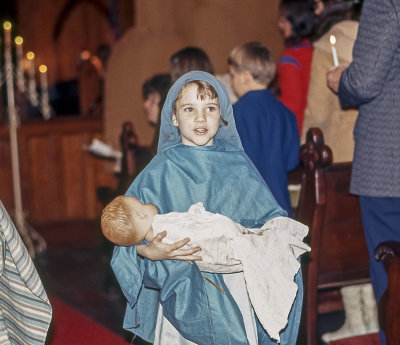 Ascension Church Christmas 1972