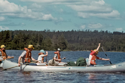 Boy Scout Canada Trip 1983