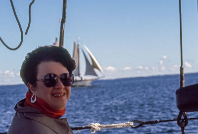 Karla at sea
