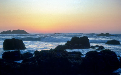 Pacific Ocean off Spyglass GC