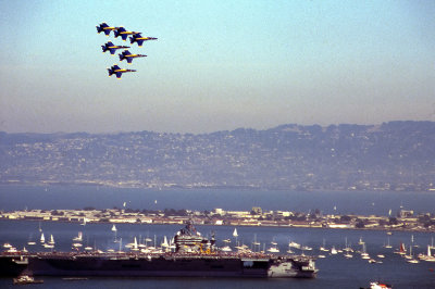 Blue Angels at San Francisco Fleet Week