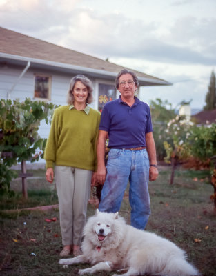 B & B Owners in Napa Vinyard