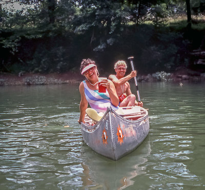 Ladonna & Bud Bailey (with stick)