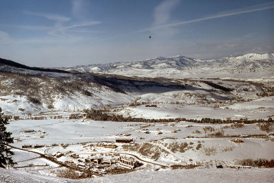Colorado Landscape with balloon