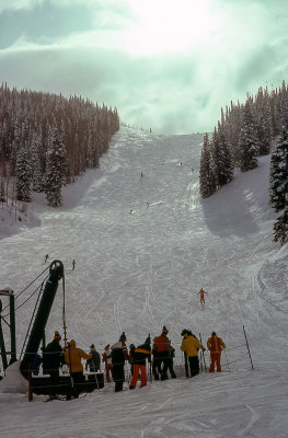 Ski Lift Line