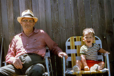 Carl with Grandson