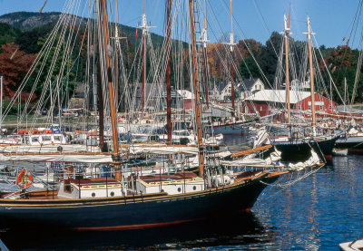 Camden, ME harbor