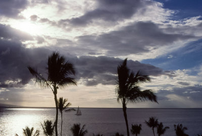Dusk on Maui