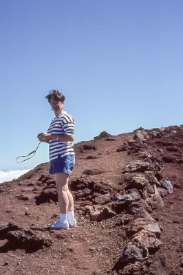 Karla at Haleakala Crater
