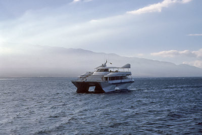boat off Maui