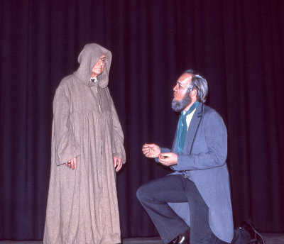 O.D. Partington with Scrooge