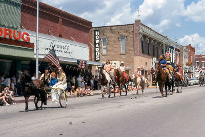 What's a parade without horses? I'm betting the parade is about over.
