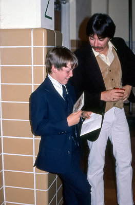 Kelly with Mike Hudson