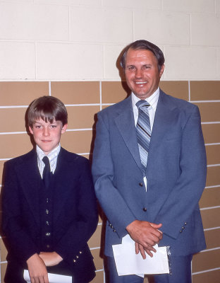 Middle School Graduation 1981