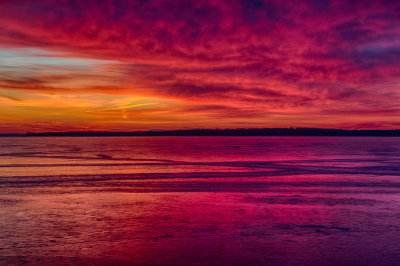 Bay of Quinte before sunrise