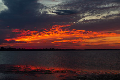 Bay of Quinte before sunrise 2020 July 29