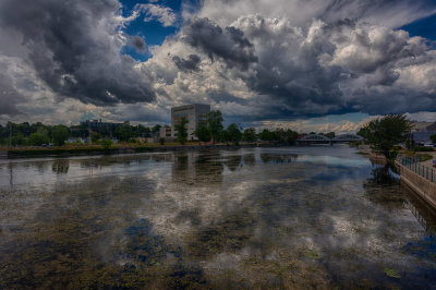 Clouds over the Moira River 2020 July 30