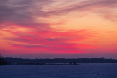 2022 February 9 Bay of Quinte before sunrise